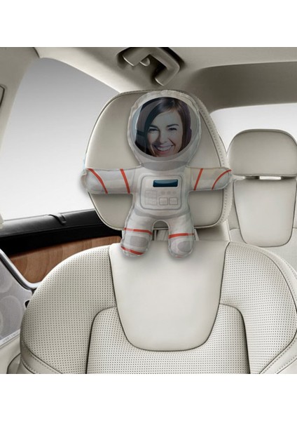 Gift Kişiye Özel Astronot Çiftler 2’li Araç Koltuk Bebek Yastığı-1 modelleri