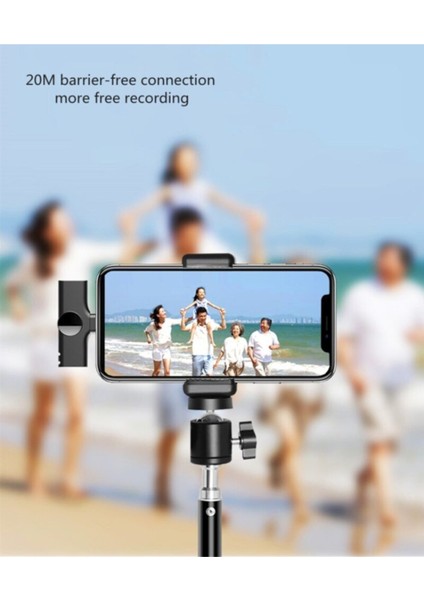 Yaka Ios Lightning Kablosuz Mikrofon 2.4 Ghz Iphone Video Kayıt Canlı Yayın
