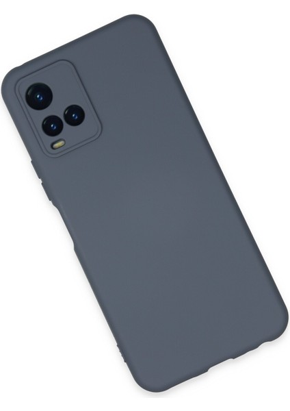 Vivo Y21S Kılıf Nano Içi Kadife Silikon - Gri 300099 modelleri