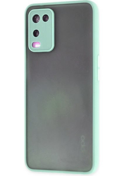 Oppo A54 4g Kılıf Montreal Silikon Kapak - Turkuaz