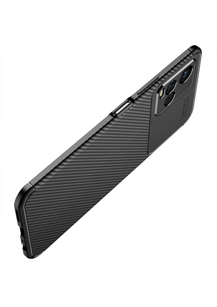 Vivo Y21S Kılıf Focus Karbon Silikon - Siyah 300099 modelleri