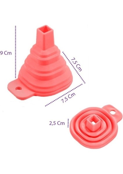 Mini Silikon Katlanır Huni fiyatları