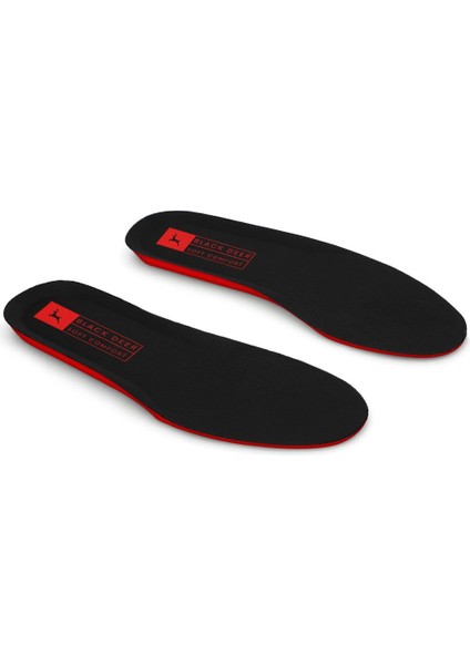 Hyper Boost Technology X45 Soft Comfort Siyah-Kırmızı Ortopedik Tabanlık fiyatları