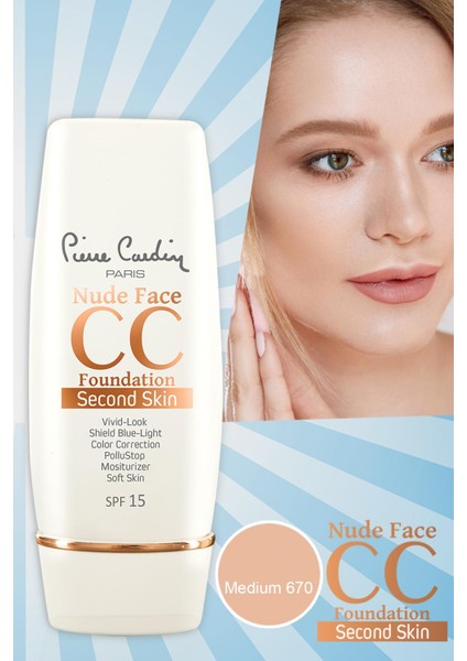 Nude Face Cc Cream (Spf 15) - Medium