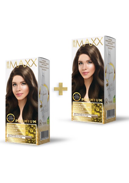 Premium 6.0 Koyu Kumral Saç Boyası