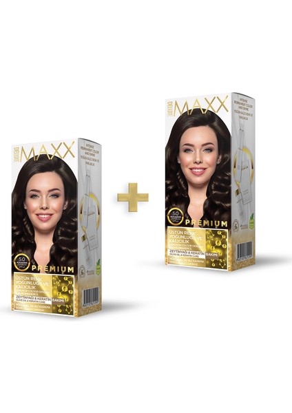 Premium 5.0 Açık Kahve Saç Boyası