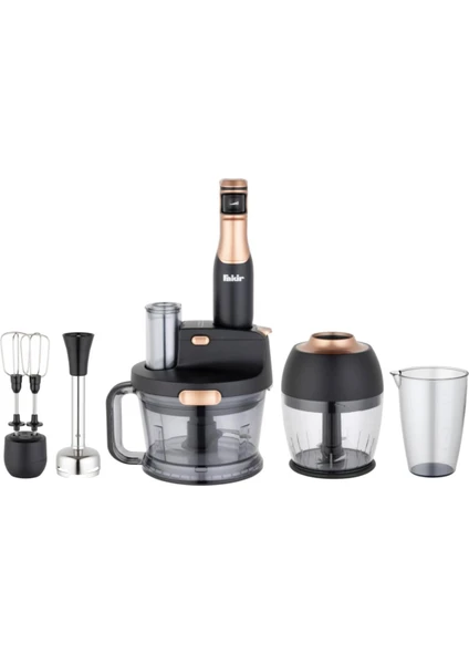 Speed Multi Blender Seti Black & Copper