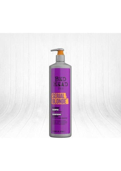 Bed Head Serial Blond Sarı Saçlar Için Onarıcı Şampuan 970 Ml