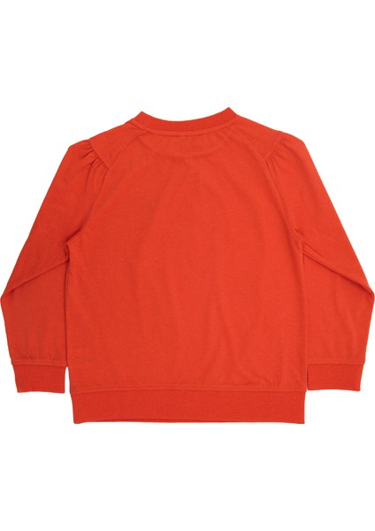 Kız Çocuk Uzun Kollu Orange Tshirt - Reborn modelleri