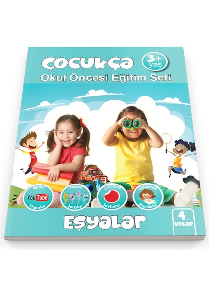 Eşyalar (Çocukça 3+ Yaş 4. Kitap)