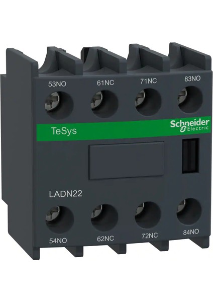 Schneider LADN22 yardımcı kontak bloğu 2NA+2NK