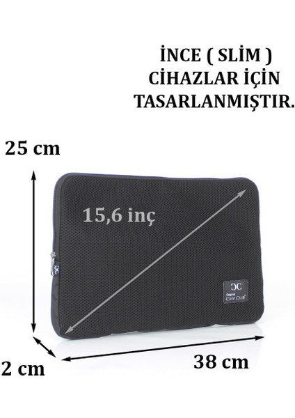 15.6'' ve 15'' Inç Macbook File Sünger Laptop Kılıfı