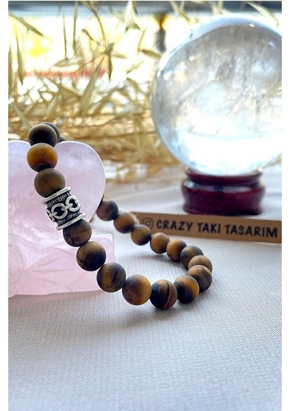 Mat Kaplan Gözü Doğaltaş Bileklik modelleri