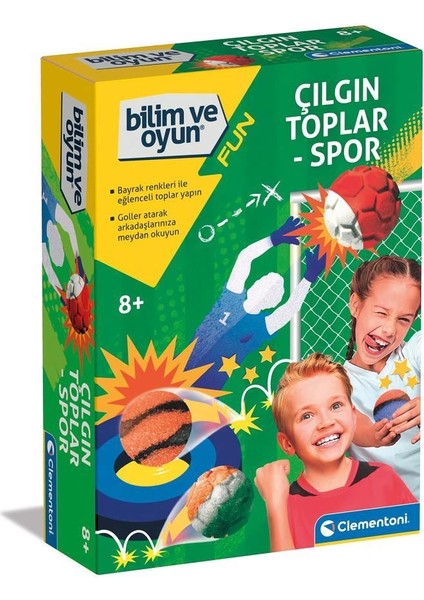 Bilim ve Oyun Çılgın Toplar Spor 64323