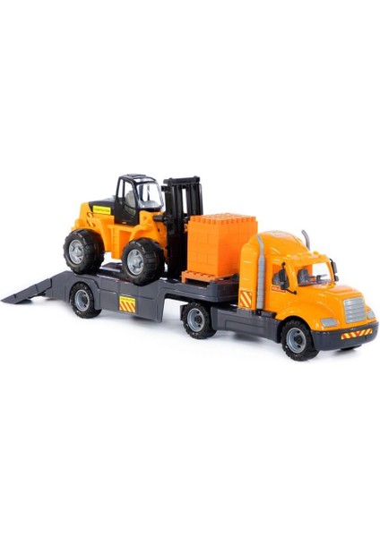 Mıke, Taşıyıcı Tır ve Forklift Yapı Seti "super Miks" - Palet Üzerinde 30 Parça indirimleri