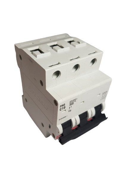 3X16A C/3Ka Otomatik Sigorta (4 Adet)