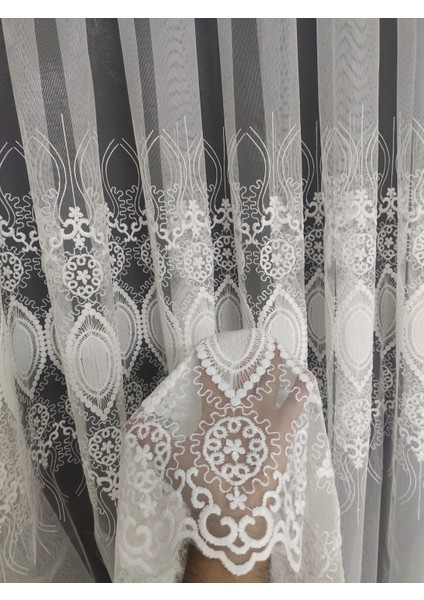 1/3 Sık Pile Yeni Lüks Salon Tül Perde fiyatları