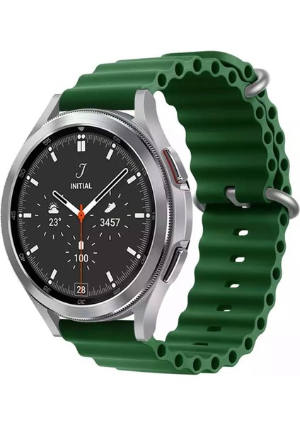 Huawei Gt / Gt2 / Gt2 Pro / Gt3 / Gt3 Pro- Honor Magic Watch 2 46MM - Samsung Gear Watch 46MM Silikon Kordon Ocean Kayış