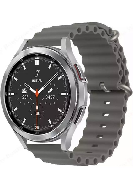 Huawei Gt / Gt2 / Gt2 Pro / Gt3 / Gt3 Pro- Honor Magic Watch 2 46MM - Samsung Gear Watch 46MM Silikon Kordon Ocean Kayış