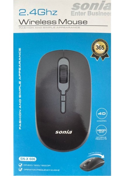 SN-X603 Kablosuz Mouse DSG16634T