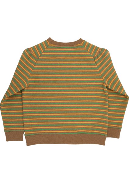 Kız Çocuk Recycle Çizgili Sweatshirt – Reborn modelleri