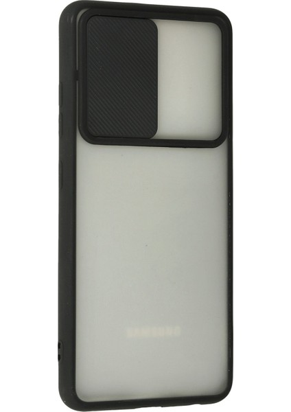 Samsung Galaxy A52 Kılıf Palm Buzlu Kamera Sürgülü Silikon - Siyah 300099 modelleri