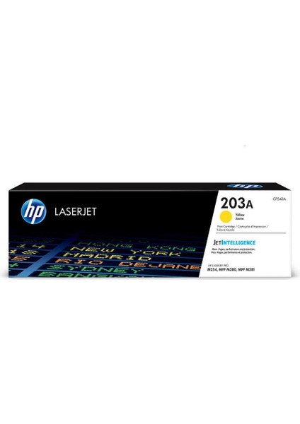 203A-CF542A Sarı Orijinal Toner