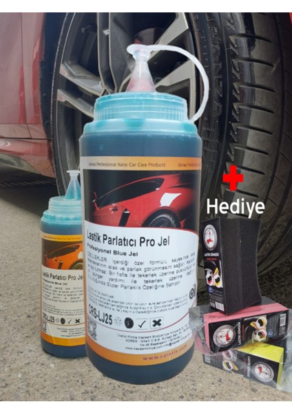 Lastik Parlatıcı Jel Purple Pro Biberon 750ML