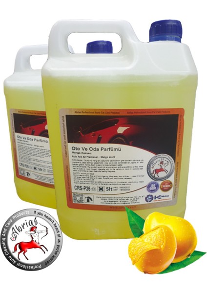 Oto ve Oda Mango Parfümü 5lt
