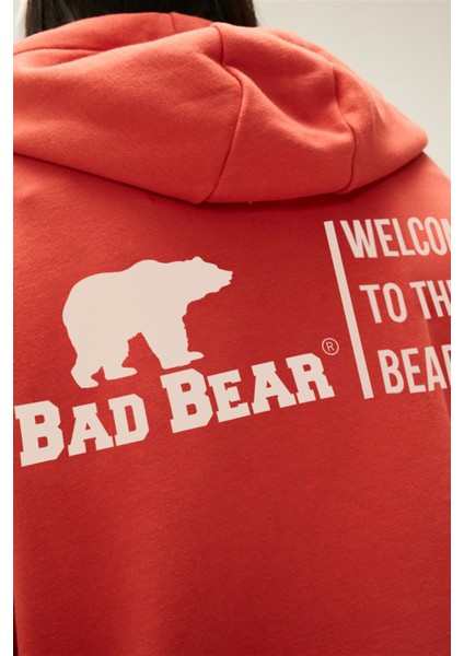 Welcome Kapüşonlu Kadın Tarçın Sweatshirt fiyatları