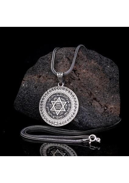 925 Ayar Gümüş Hz Süleyman Mührü Model Yüzük fiyatları