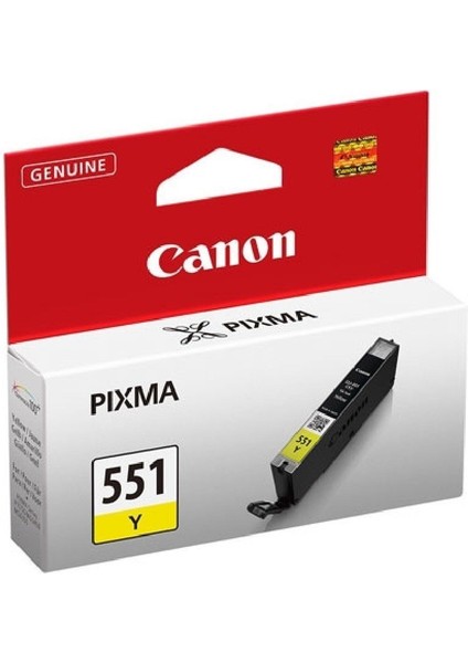 CLI-551XL Sarı Kartuş (IP7250/MG5450/MG6350