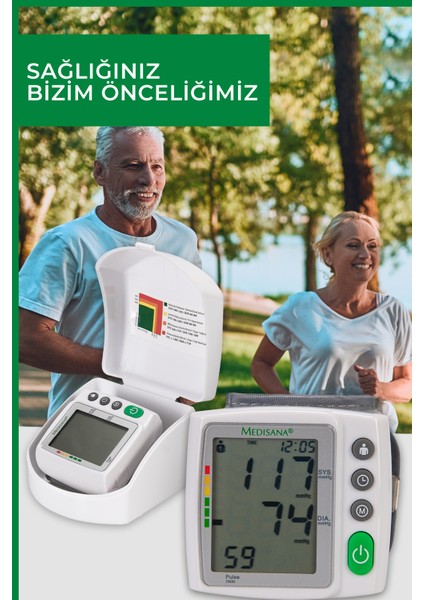 99535 Bilek Tipi Tansiyon Aleti - 2 Kişi İçin 120 Hafıza - Alman Tasarım