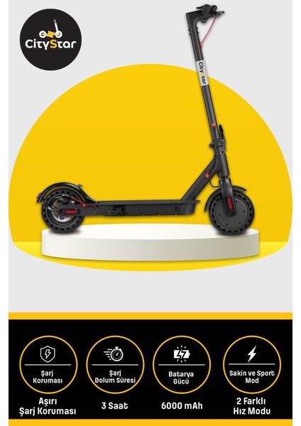 star Yeni Nesil Güçlü Fırçasız Motor Elektrikli Scooter fiyatları