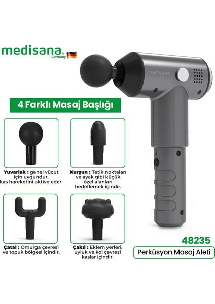 MED-48235 Perküsyon Masaj Aleti