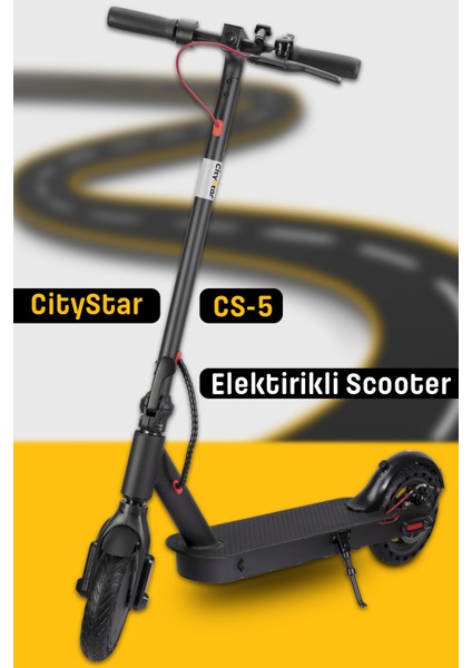 star Yeni Nesil Güçlü Fırçasız Motor Elektrikli Scooter