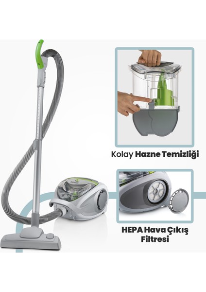 BY-4500 700W Sweep Elektrikli Süpürge