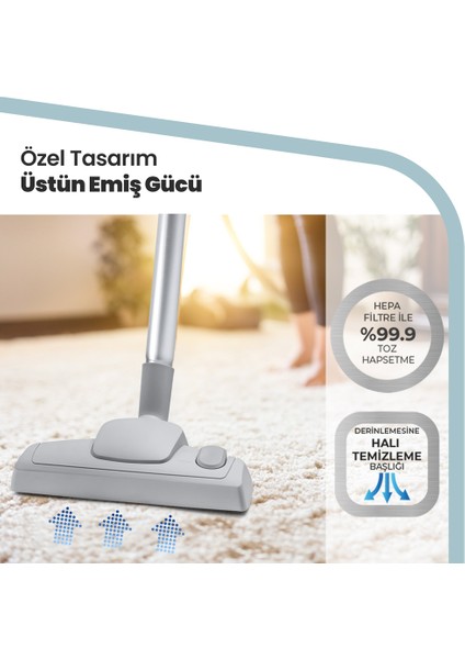 BY-4500 700W Sweep Elektrikli Süpürge