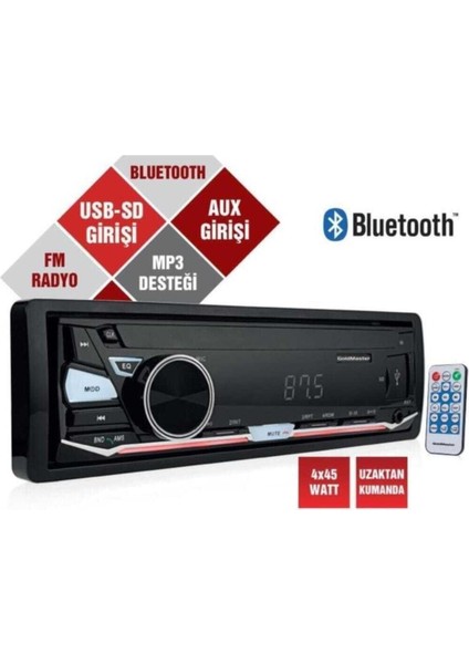 V-700 Bluetooth/usb/sd/radyo Oto Teyp