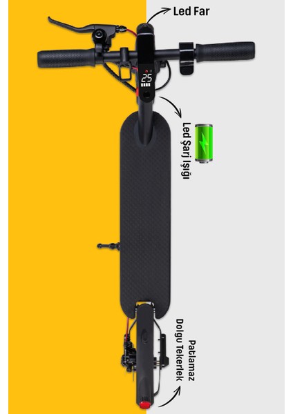 star Süspansiyonlu Güçlü Motor Elektrikli Scooter fırsatları