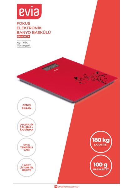 Fokus EA-4107K Banyo Baskülü