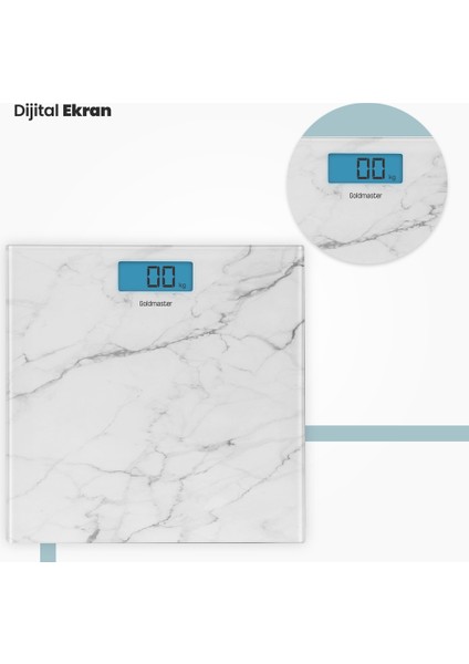Tivo GM-8123 Dijital Banyo Baskülü