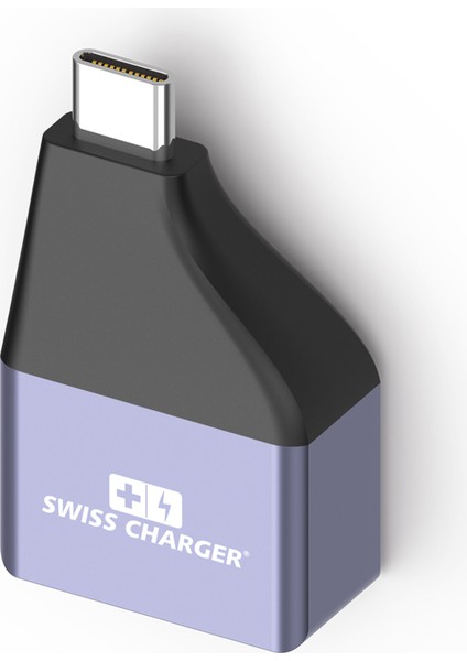 Swiss Charger 30051 Type C'den VGA Dönüştürücü Adaptör iPad MAC Windows uyumlu indirimleri