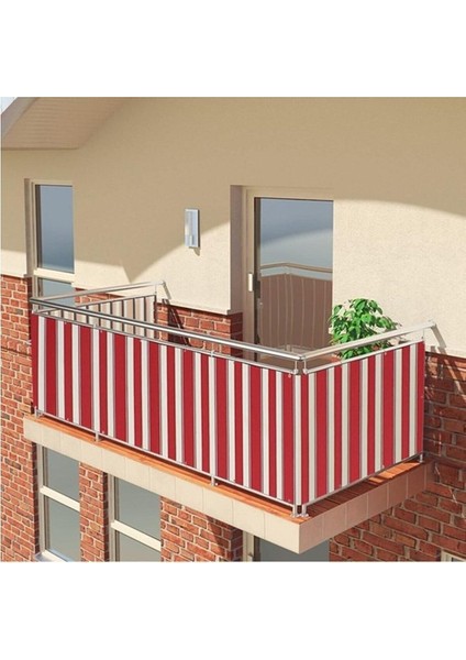 Elisya Home Elisyahome Balkon Korkuluk Perdesi Branda Güneşlik 6 Renk Seçeneği