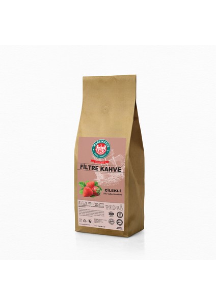 Mare Mosso Çilek Aromalı Öğütülmüş Filtre Kahve 1 Kg.