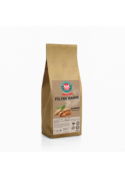 Mare Mosso Acı Badem Aromalı Öğütülmüş Filtre Kahve 1 Kg.
