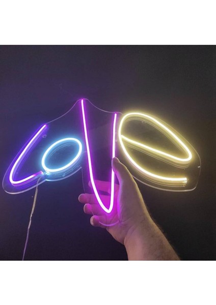 Love Neon LED Çocuk Odası