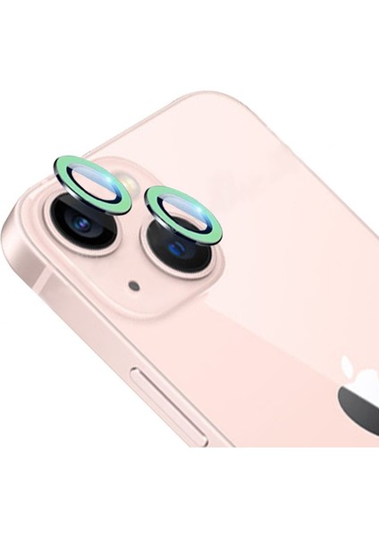 Apple iphone 13 Uyumlu Fosfor Seri Kamera Cam Koruyucu