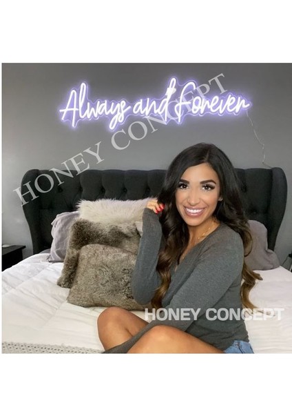 Always And Forever Neon LED Işık