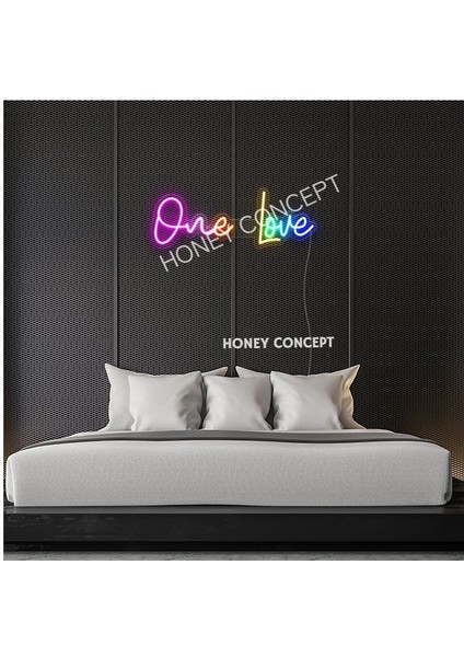 One Love Neon LED Işık